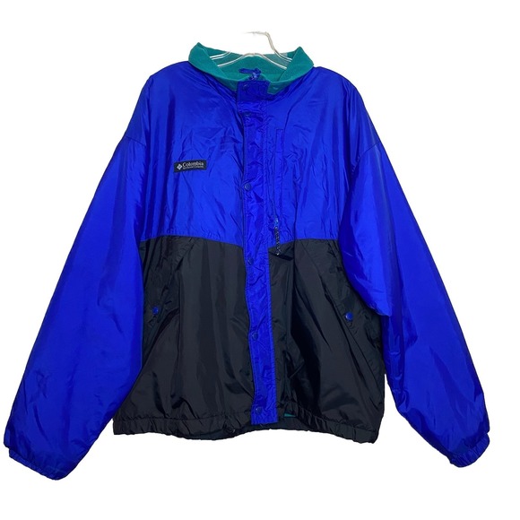 Columbia Other - Vtg Columbia Sportswear Company Large Full Zip Color bloc-tech Outdoor Coat